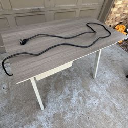 Table With Outlets And USB Ports