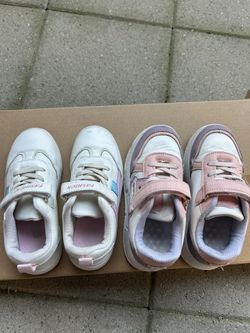 Two Pairs Of Shoes For Kid . Good Condition clean 