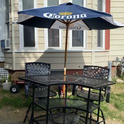 Patio Bar Set Perfect For The 4th Of July 