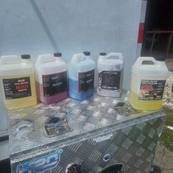 Chemicals For Mobile Detailing 