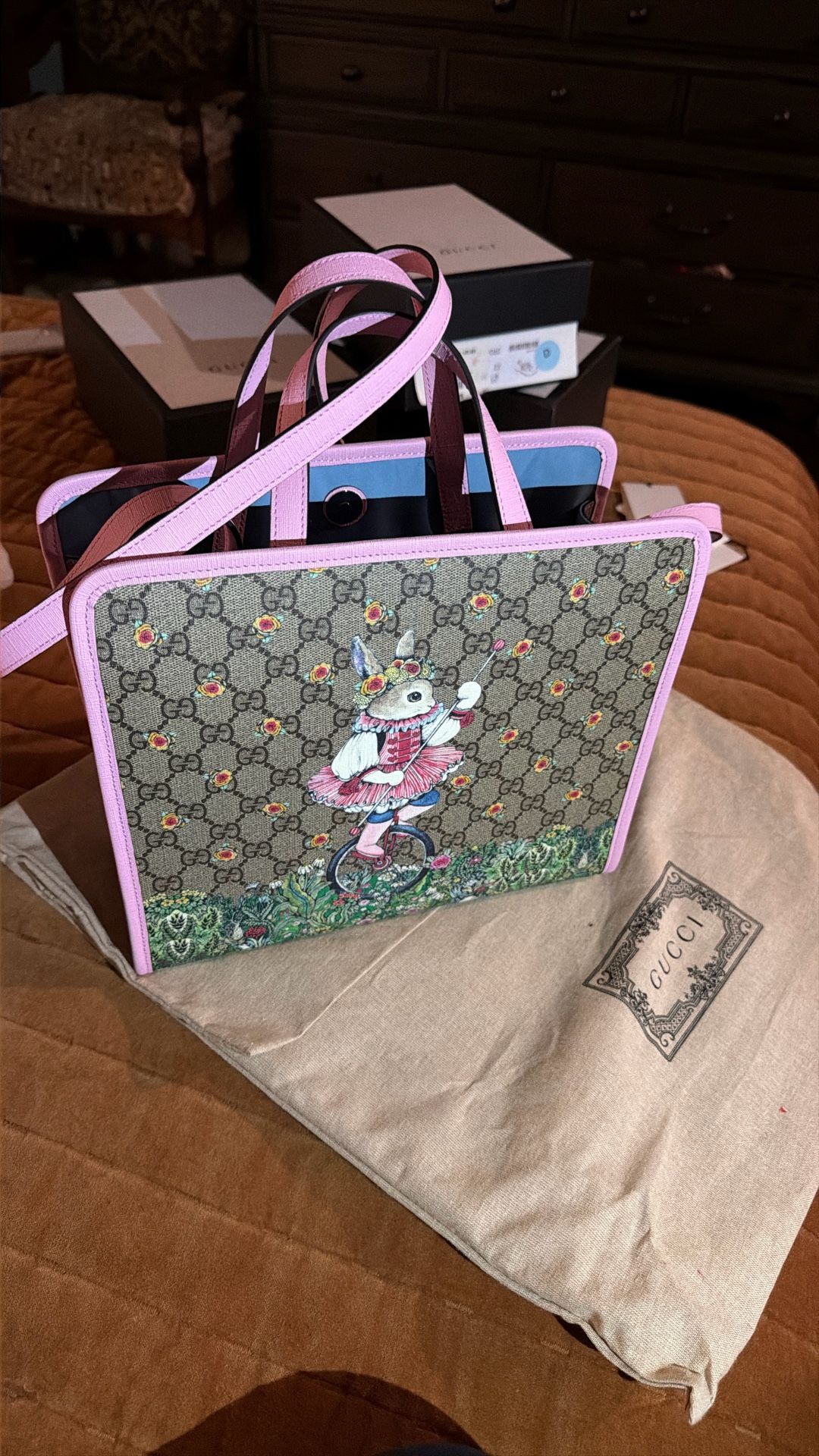 Girls Gucci Bunny Purse