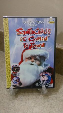 Brand new Santa Claus is Coming to Town double feature with the Little Drummer Boy