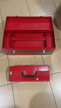 Cajas De Herramientas De Hierro Grande Y Pequeña