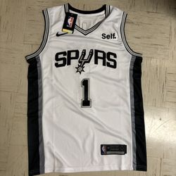 Spurs Victor Wembanyama Jersey 