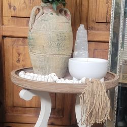 Tray top end table