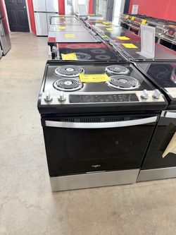 Whirlpool Electric Range with Coil Burners