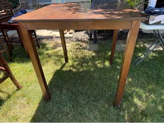 Small Pub height table
