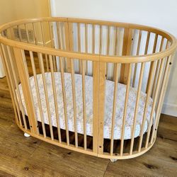 Stoke Sleepi Convertible Crib with Mattress