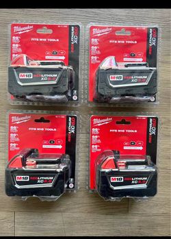 Milwaukee 5.0 $65 each