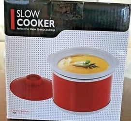 Slow Cooker for warm cheese and chocolate