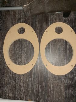 6x9 to 6 1/2 speaker ring adapters.