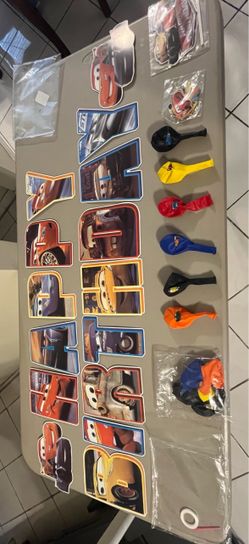 Disney’s cars party decorations