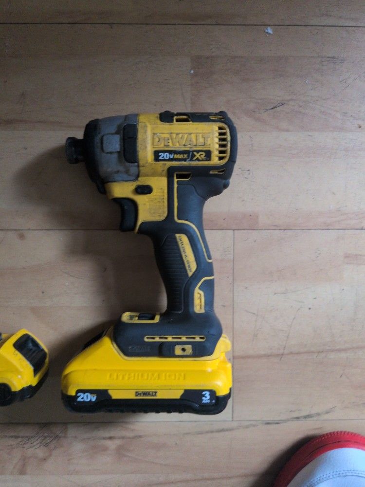 DEWALT 20V MAX XR Brushless Cordless Impact Driver, 20v Max Ah