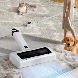🌟 Electric Pet Hair Remover for Dogs & Cats, Rechargeable Lint Roller with Adjustable Handle, Portable Hair Cleaner for Sofa, Carpet, Bed, Car, Multi