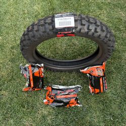 Rear Dirt Bike Tire And Front Tubes
