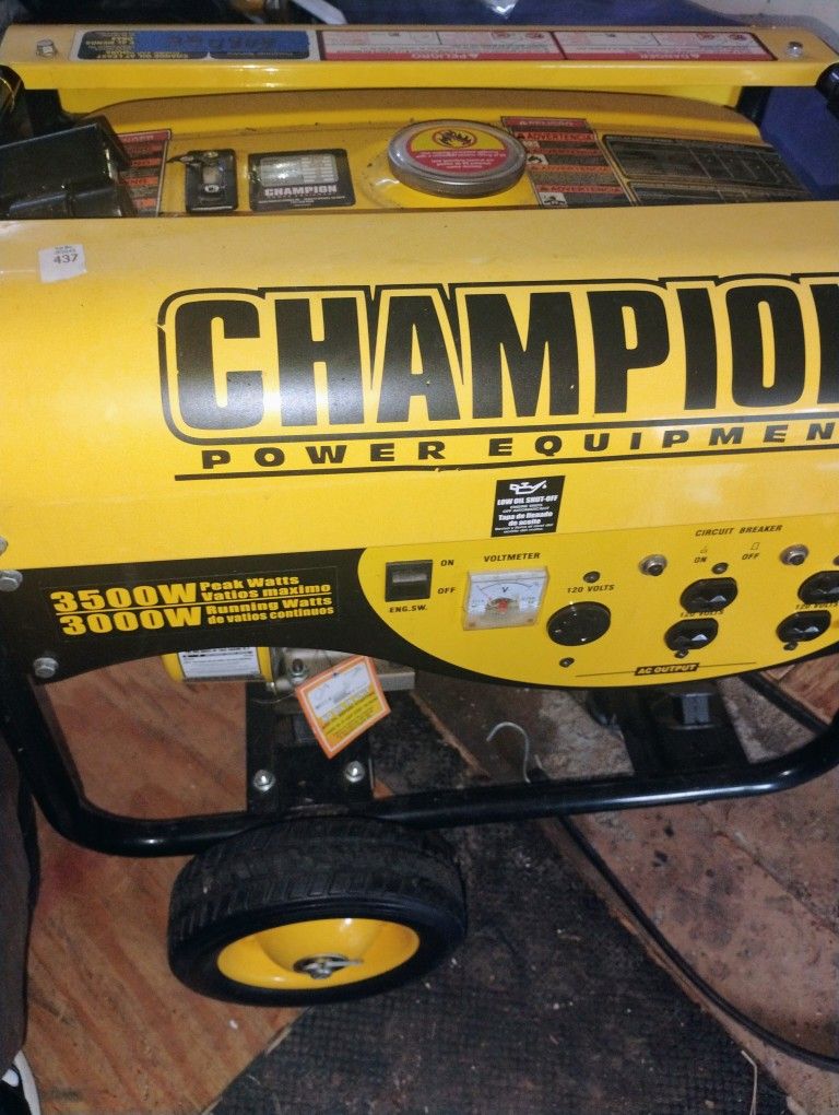 Champion Generator 3500