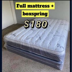 Full Size Pillow Top Set / All Sizes Available 