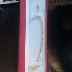 14k robe bracelet 