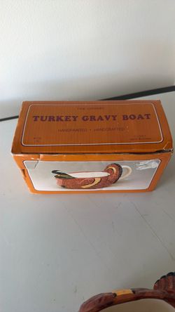 Turkey Gravy Boat