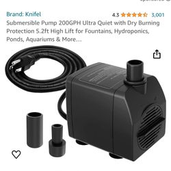 Submersible Pump 