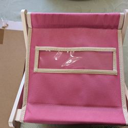 Pink Book Holder For A Child's Room