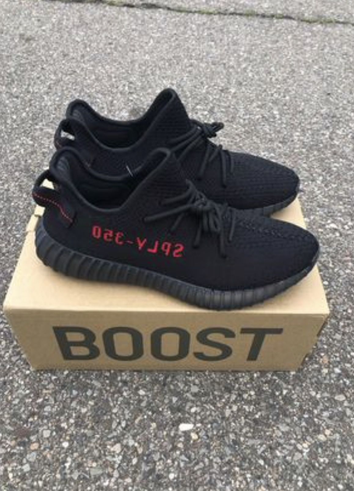 YEEZY 350 “BRED” (FREE DELIVERY) 