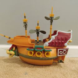 Super Mario Bowser Airship Playset