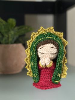 Handmade Crochet Virgin Mary