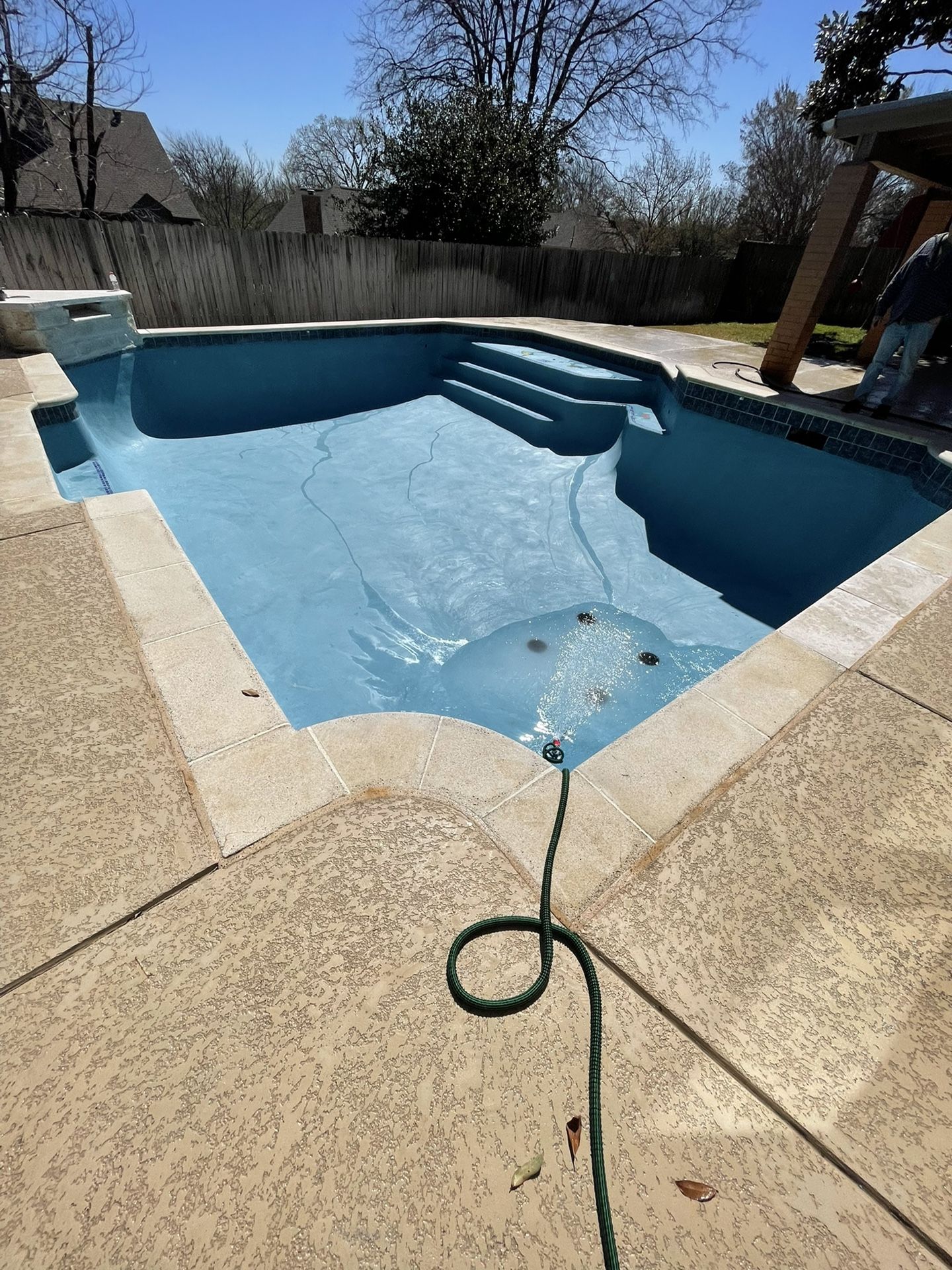 Blue Fashion Pool Plaster