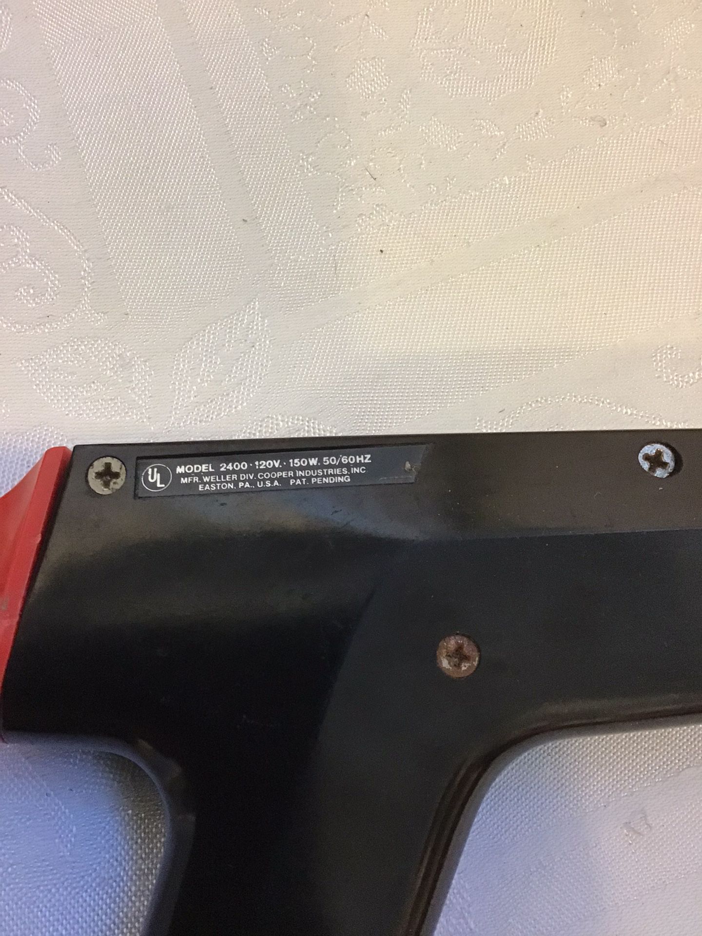 Vintage 1992 Old Stock Black & Decker 2 Temp Glue Stick Gun