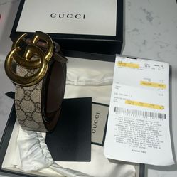 Gucci Belt Size 32-36 Waist Unisex Men/women