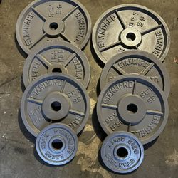 Olympic Standard Plates 240lbs