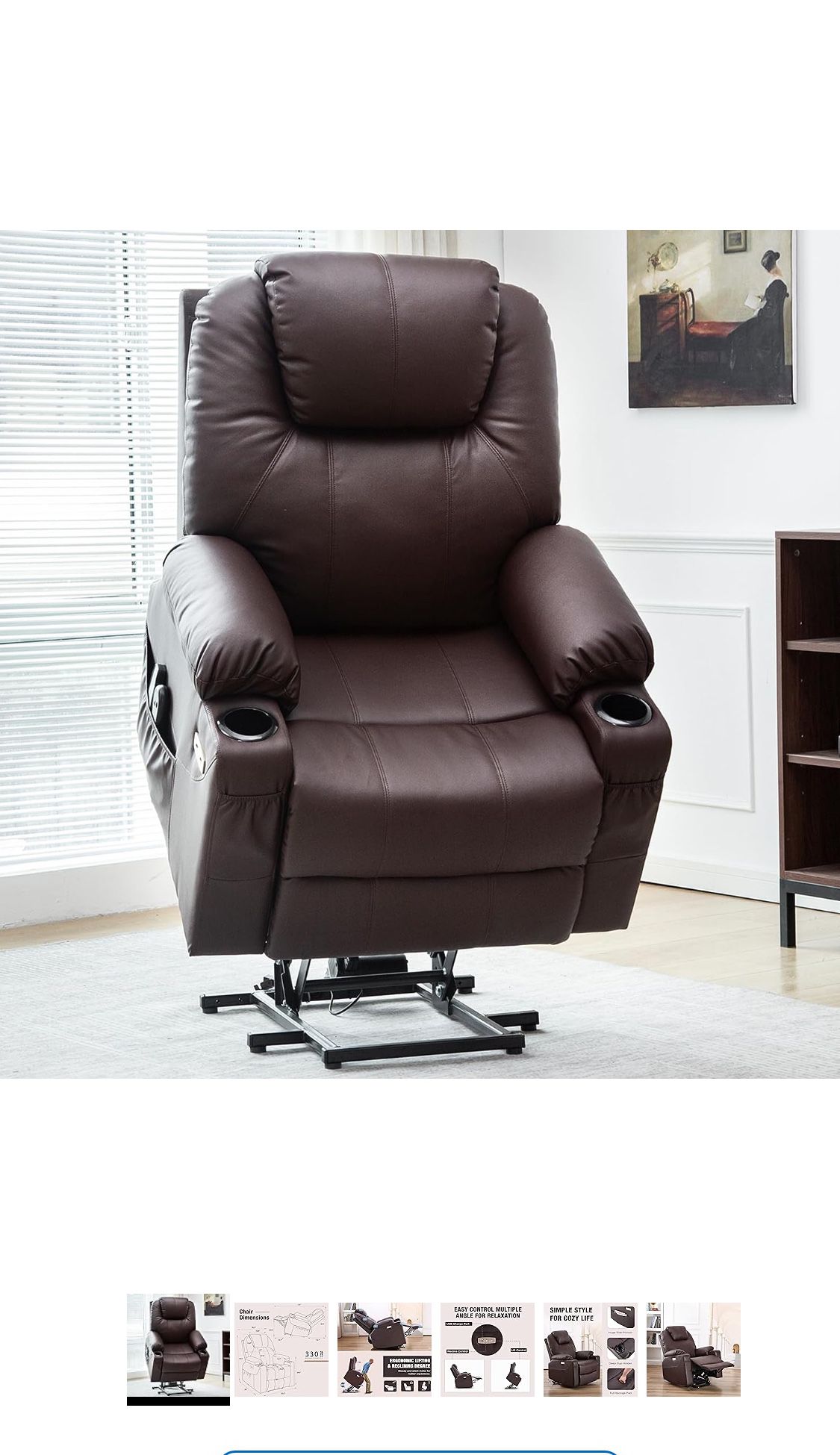 Power Lift Electric Recliner Chair 