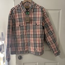 Xl Supreme Burberry Jacket 