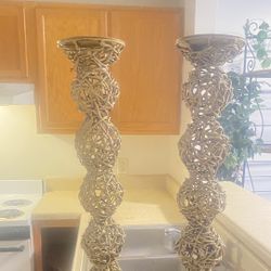 Candle Holders  2 Plus Feet 