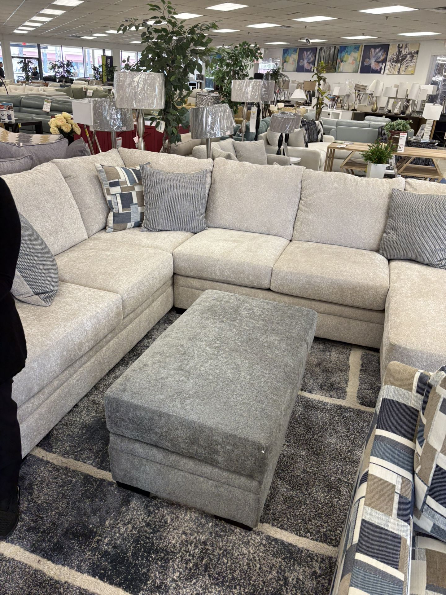 Sectional Couch Gray