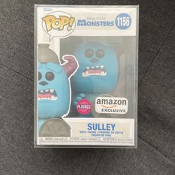 Flocked Sulley Amazon Exclusive Funko Pop Monsters Inc 