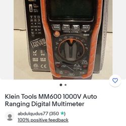 Klein Auto Ranging Digital Multimeter