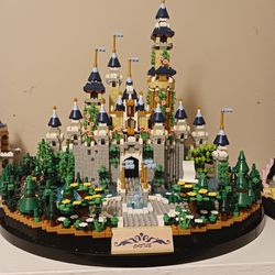 Off-brand Lego Forest Castle, Assembled, ~3600 Pieces