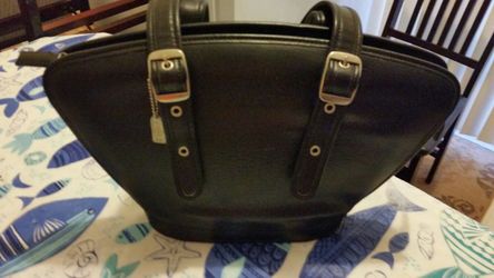 Authentic black Coach purse