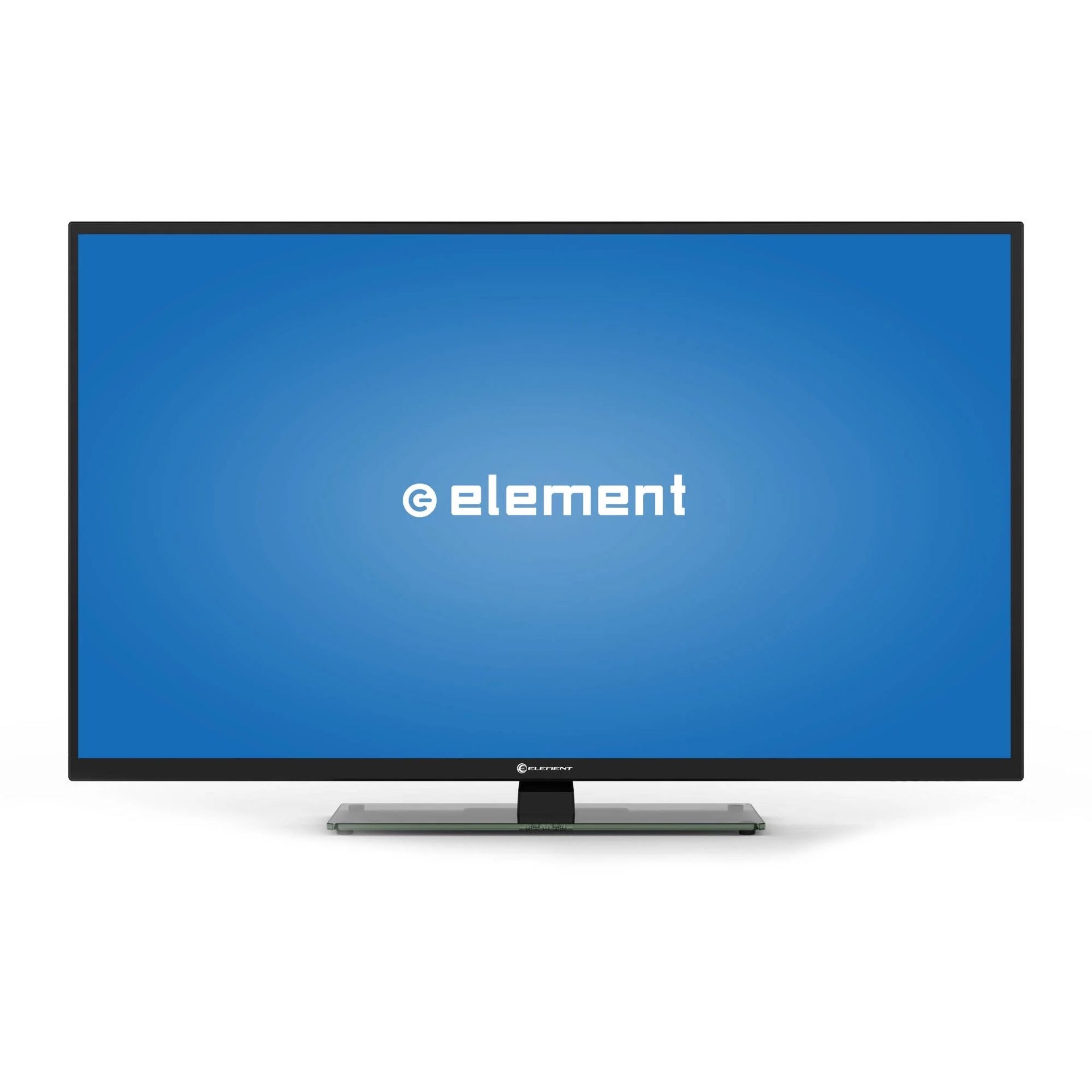 ELEMENT 50” FLAT SCREEN TV WITH UPDATED STAND