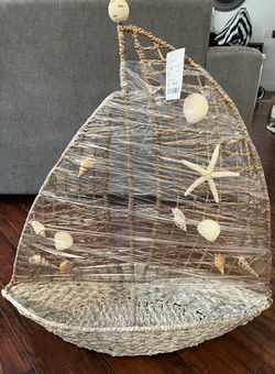 Boat Home Decor (plastic Is Removable)