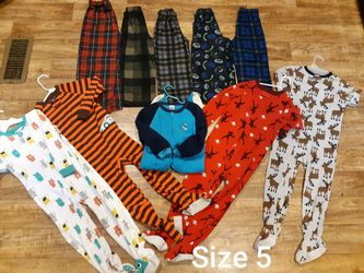 Boys size 5 PJ's and Shirts! Scroll through all pics!