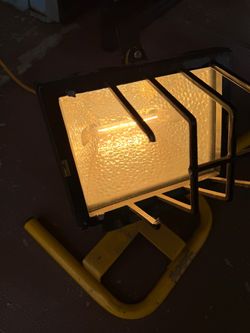 Portable Halogen Work Light Flood Lamp
