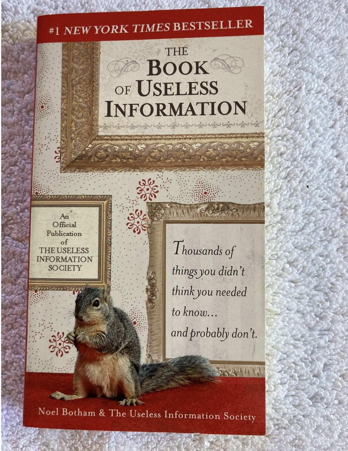 “The Book Of Useless Information”