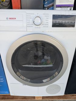Bosh dryer also have washer with stackable
