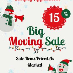 🚚Moving Sale! All Refurbished Appliance On Sale - Warranty Included 