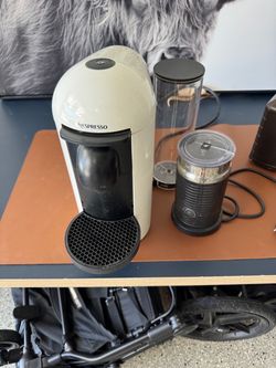 Nespresso with milk frother