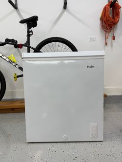 Haier 5 Cu. Ft. Chest Freezer – Excellent Condition – Moving Sale