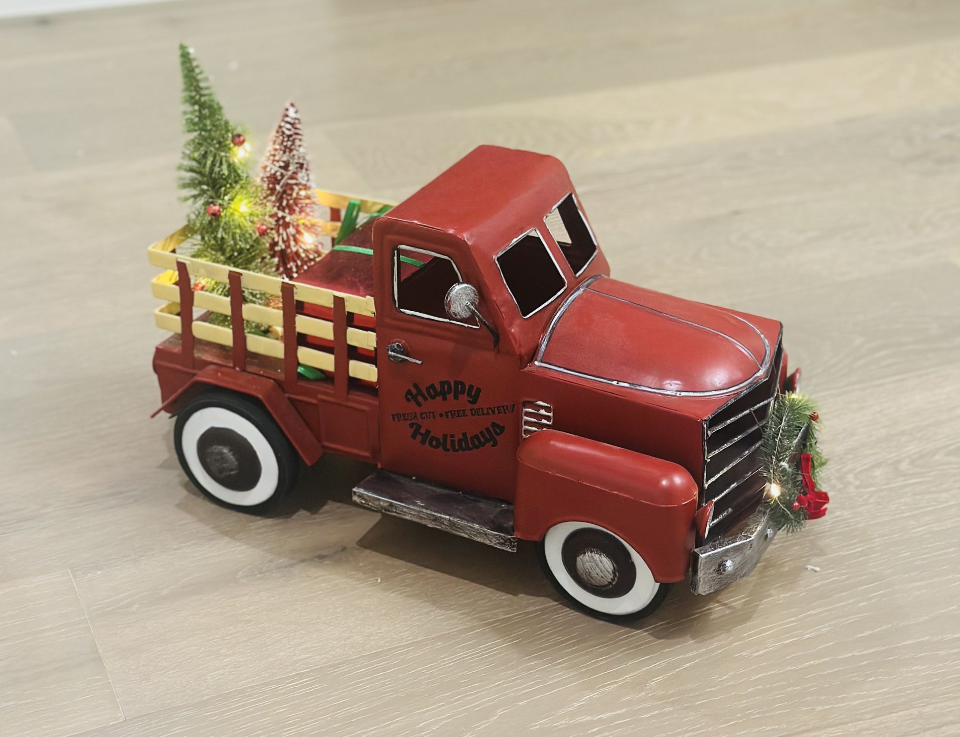 Vintage Christmas Farm Truck